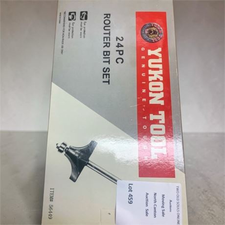 Yukon Tool 24-Piece Router Bit Set