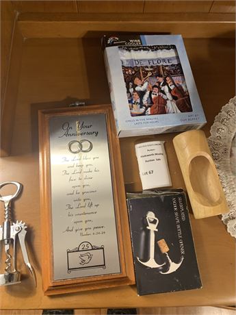 Anniversary Plaque, Wine & Bottle Openers, Wine Cooler & More