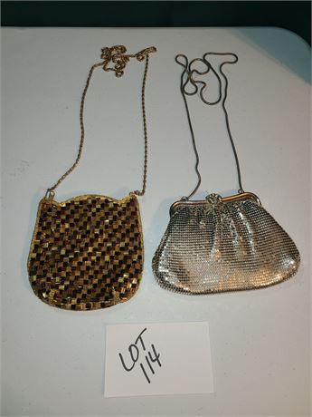 Ladies Purses : Mia Beaded Evening Bag with Shoulder Strap & Lisette NY Evening