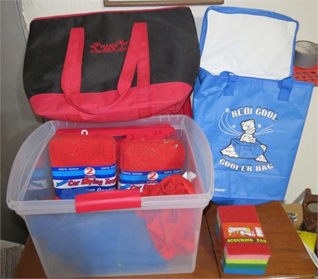 Tote With Towels, Bags