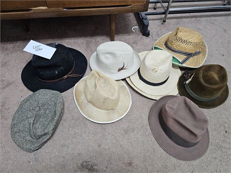 Men's Hat Lot - Koch's / Crushable & More