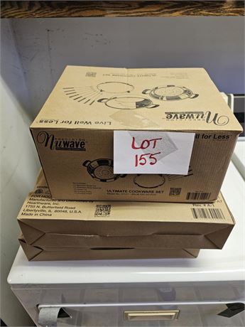 Nuwave Induction Cook Tops Model 30101 & Cookware Set