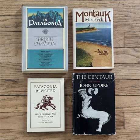 Group of First Edition Books, Chatwin, Updike and Frisch