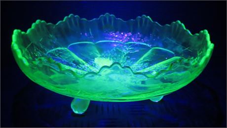 Uranium Glass Bowl