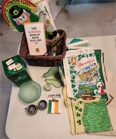 Basket of Irish Decor