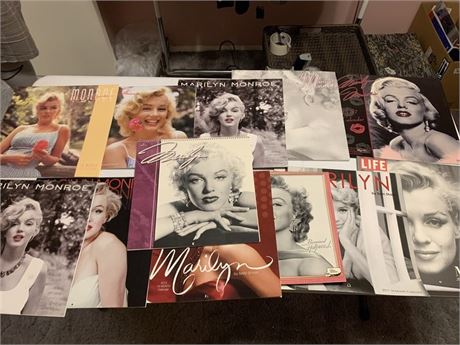 Marilyn Monroe Calendar Lot of 12