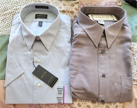 Two Large Dress Shirts