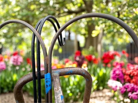 Metal Shepherd Hook/Outdoor Plant Hanger Lot of 3
