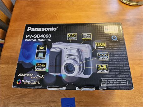 Panasonic PV-SD4090 Super Disk PalmCam Digitial Camera