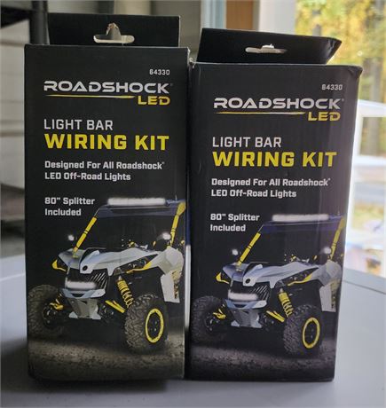 Road Shock LED Light Bar Wiring Kit