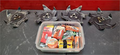 Blades, Spark Plugs, Etc