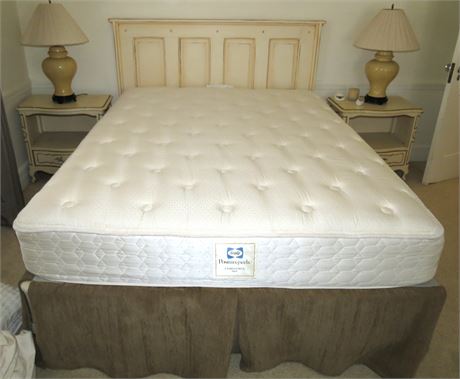 French Provincial Queen Size Bed