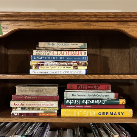 German and Italian Cookbook Bundle
