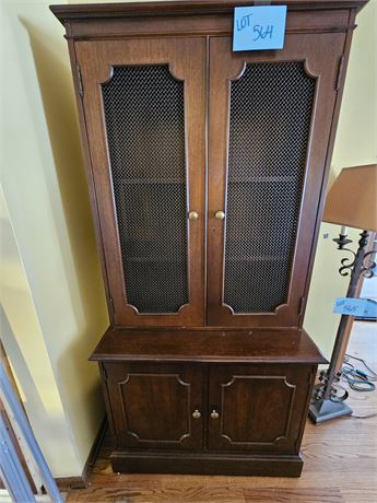 Wood 2 Piece China Cabinet