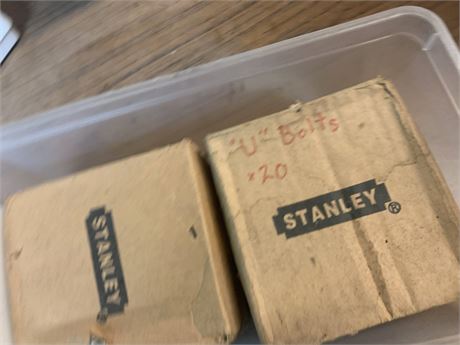 U Bolt Hardware Lot