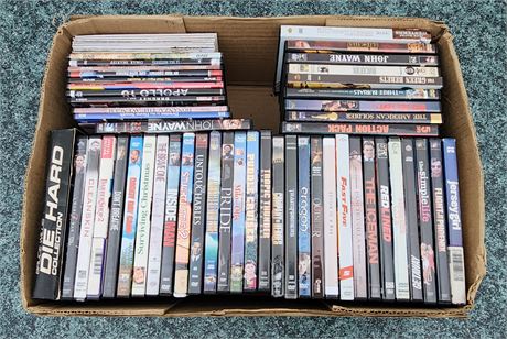 Box Of Assorted DVD's