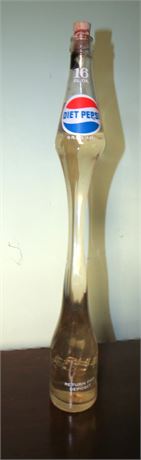 Vintage Stretched Diet Pepsi Bottle