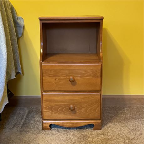 Wooden Nightstand