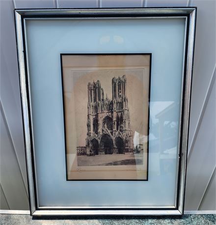 Cathedral Print, Signed