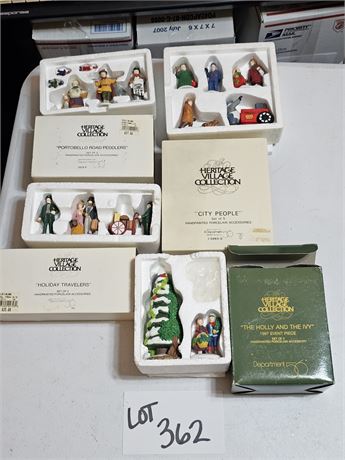 Dept 56 Village Accessories / Trees / People & More