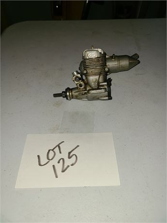 Vintage OS MAX LA40 4-Stroke Nitro Engine