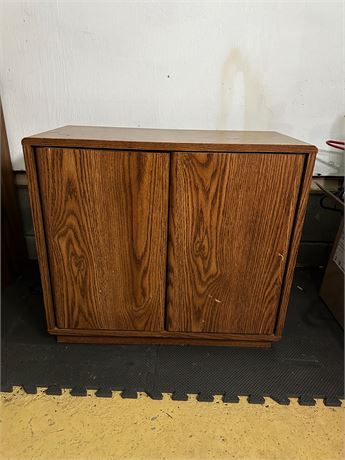 Wooden Cupboard with shelves