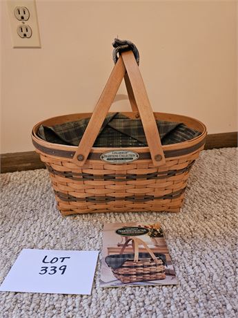 Longaberger 1996 Traditions Collection Community Basket