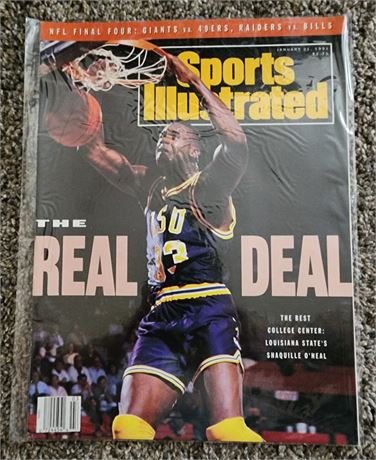 Shaq's First Sports Illustrated's Cover