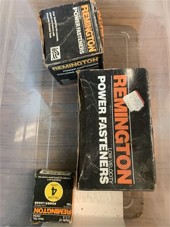 Remington Power Fastener Load Lot
