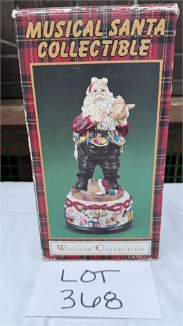 Musical Santa Collectible Windsor Collection