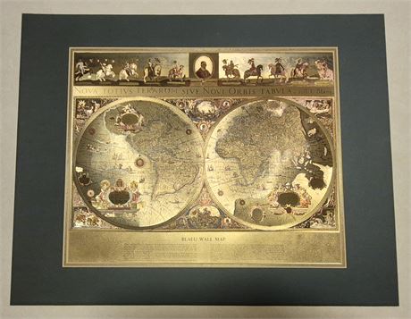 Blaeu Wall Map