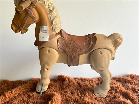 Vintage Marx Marvel the Mustang Hobby Horse Ride On Toy