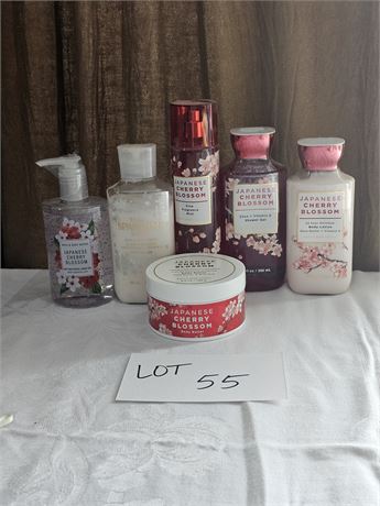 Bath & Body Works Japanese Cherry Blossom Mixed Products