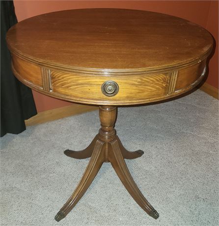 Drum Style Table