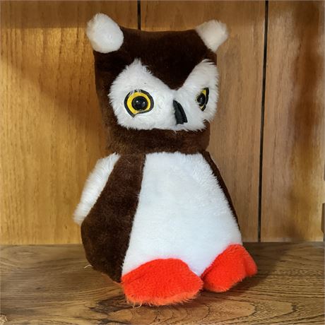 Vintage Capitol Toy Plush Owl