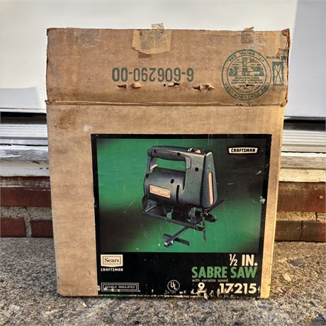 New Sears Craftsman 1/2 In. Sabre Saw w/ Variable Speed