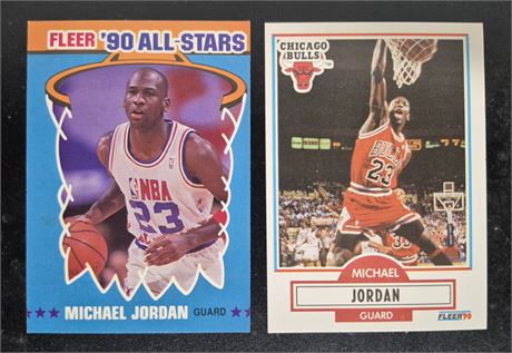 Fleer '90 Michael Jordan Cards