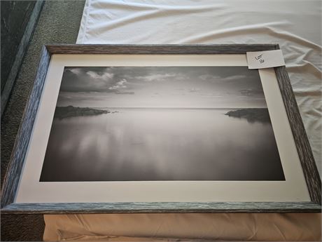 Black & White Lake Photo Print