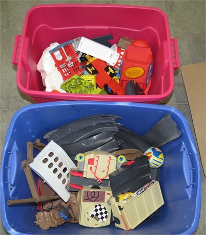 2 Totes Of Assorted Toys
