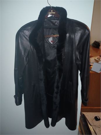 Women's Leather Coat