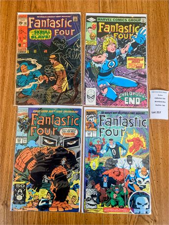 Fantastic Four Comic Book Lot of 4
