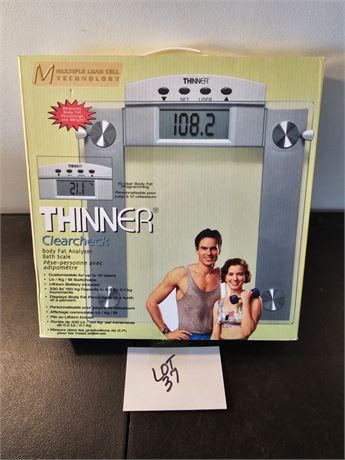 Thinner 330 LB Scale New In Box