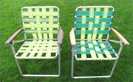 Webbed Lawn Chairs