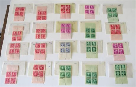 Famous Americans Series Stamps