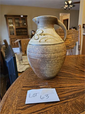 Large Cowitt Pottery Vase