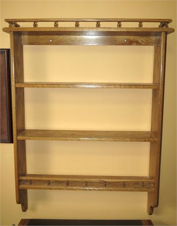 Wall mounted Display Shelf
