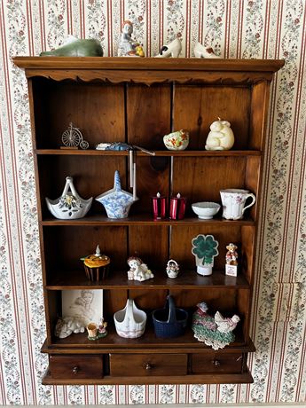 Shelf with Collectibles