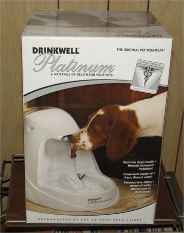 Drinkwell Platinum Pet Water Fountain