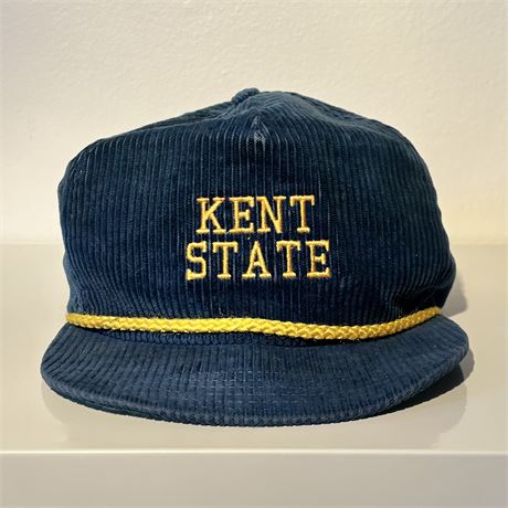 Vintage Kent State University Corduroy Snapback Hat