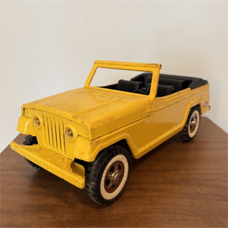 Tonka Pressed Steel Jeepster Yellow/Black